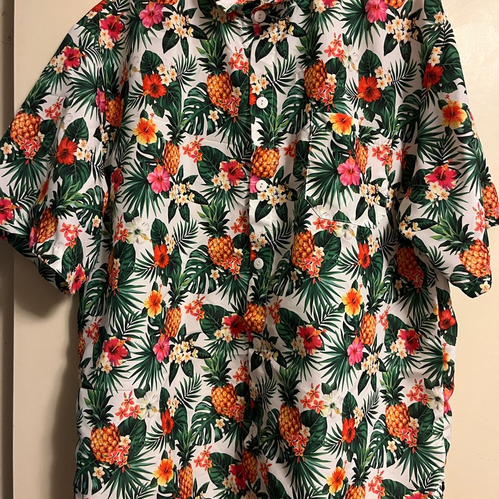 Tropical Floral Men's Shirt